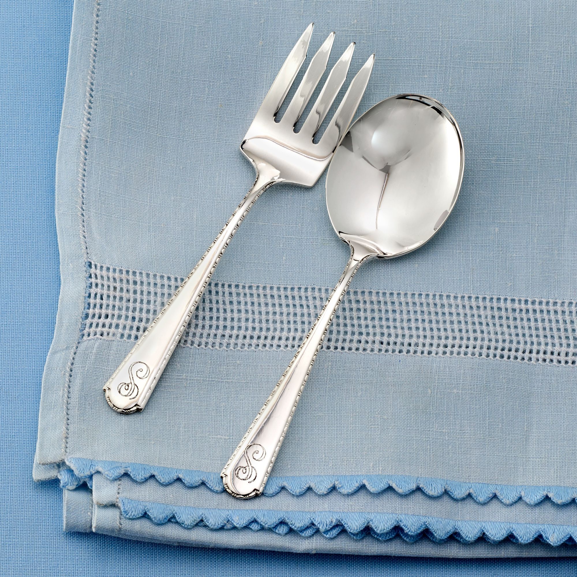 Baby cutlery set silver on sale