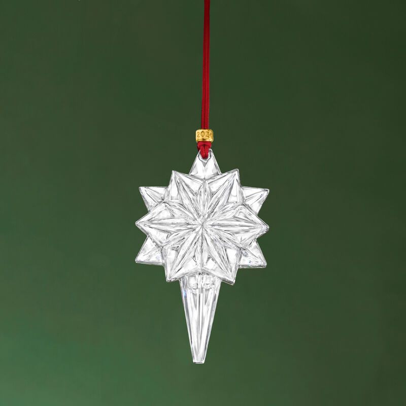 Waterford Crystal 2024 Annual Snowstar Ornament image number 2