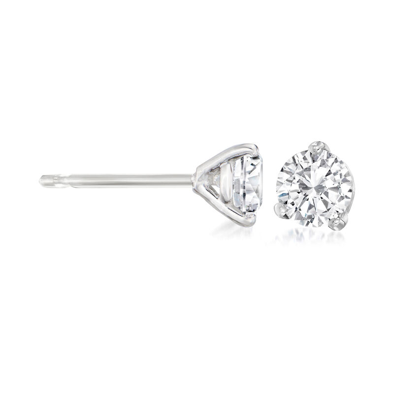 .75 ct. t.w. Diamond Martini Stud Earrings in Platinum  image number 2