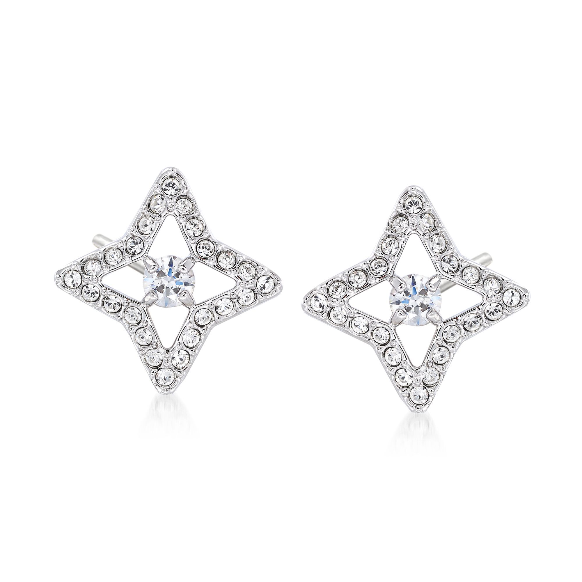 スワロフスキー　Swarovski　Sparking　Dance　Starピアス Swarovski Crystal 