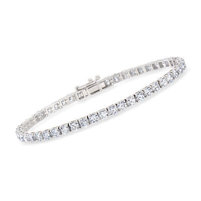 7.00 ct. t.w. Lab-Grown Diamond Tennis Bracelet in Platinum