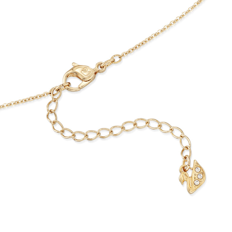 Swarovski Crystal Moon and Stars Double-Strand Y Necklace image number 2