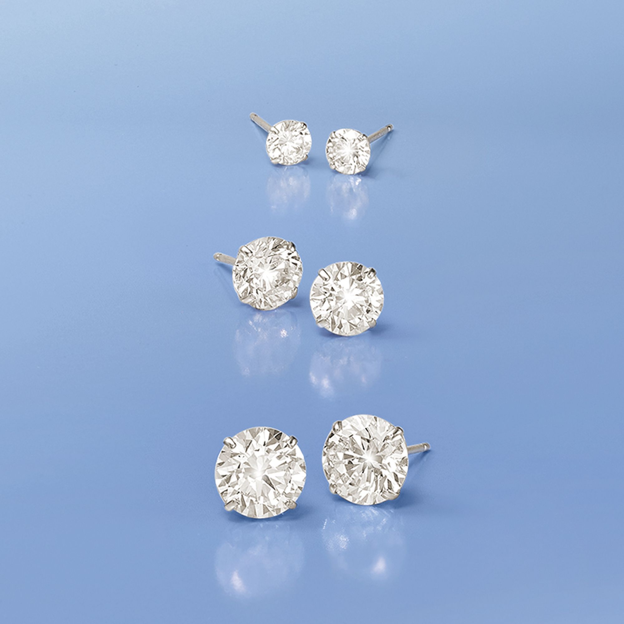 Ross simons cubic zirconia earrings on sale