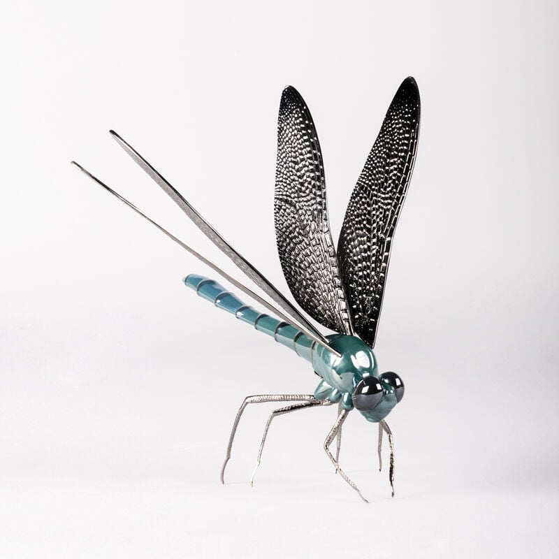 Lladro Porcelain Dragonfly Figurine image number 0