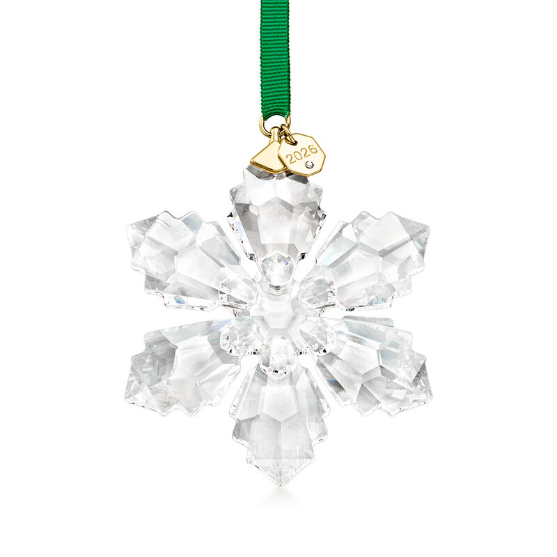Swarovski Crystal 2026 Annual Snowflake Ornament image number 0
