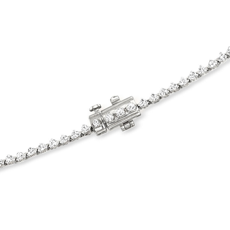 5.00 ct. t.w. Diamond Tennis Necklace in 14kt White Gold image number 2