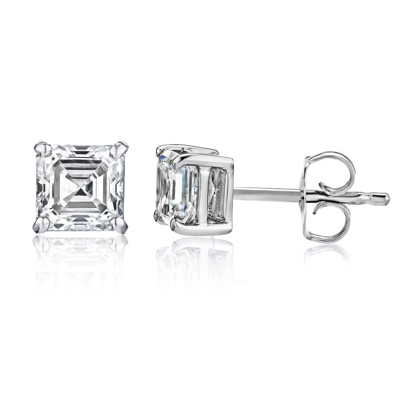 .70 ct. t.w. Diamond Stud Earrings in 14kt White Gold image number 2