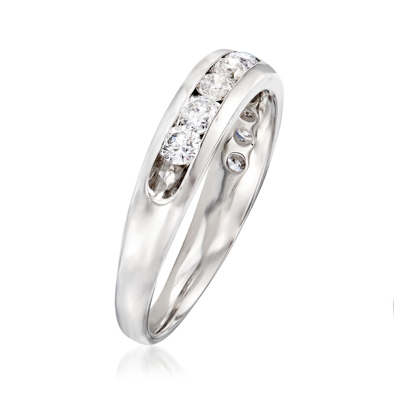 .75 ct. t.w. Diamond Wedding Band in 14kt White Gold image number 2