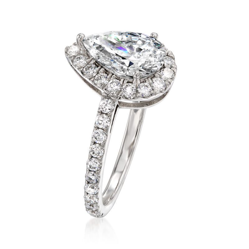 2.00 ct. t.w. Lab-Grown Diamond Ring in 14kt White Gold image number 2