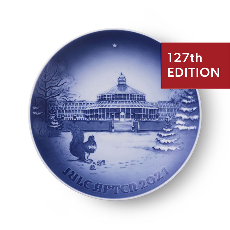 Bing & Grondahl 2021 Annual Porcelain Christmas Plate - 127th Edition image number 0