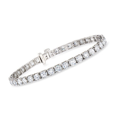 10.00 ct. t.w. Lab-Grown Diamond Tennis Bracelet in Platinum