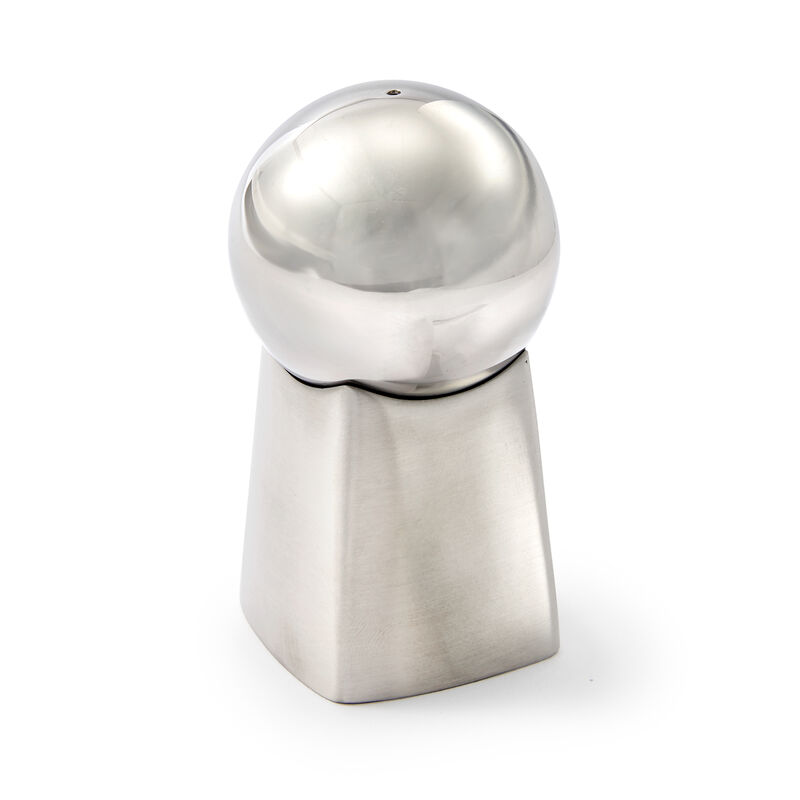 Yamazaki "Signature" 18/10 Stainless Steel Salt and Pepper Shakers image number 1