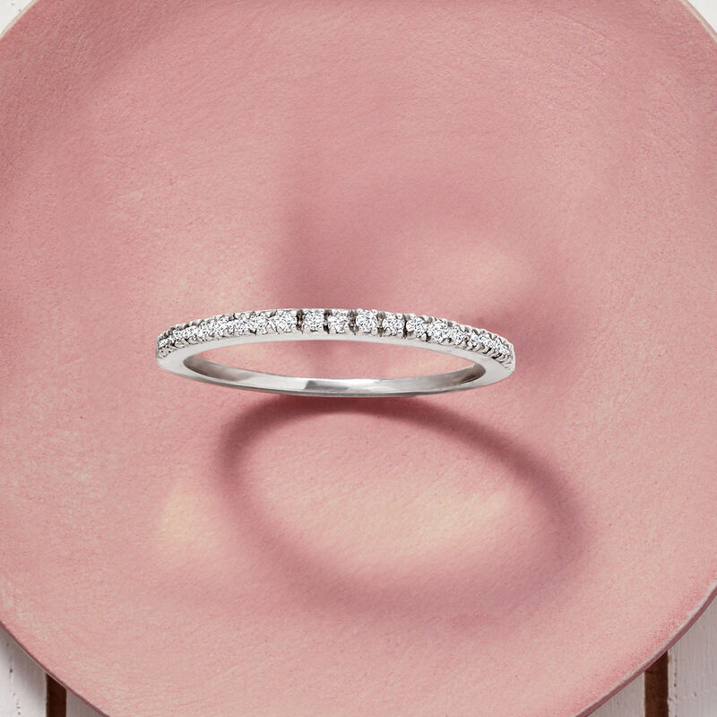 .15 ct. t.w. Diamond Ring in Sterling Silver image number 2