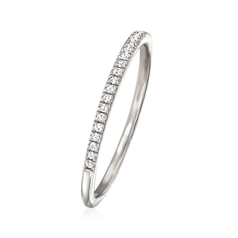 .10 ct. t.w. Diamond Ring in Sterling Silver image number 2