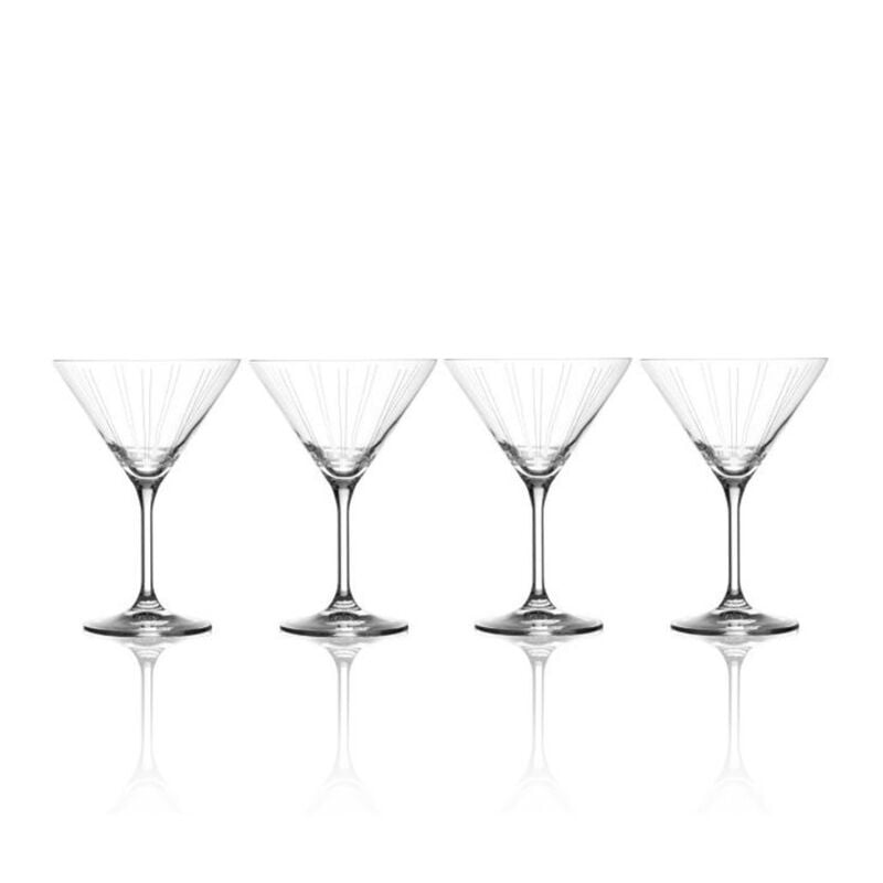 Mikasa &quot;Berlin&quot; Set of 4 Martini Glasses image number 0
