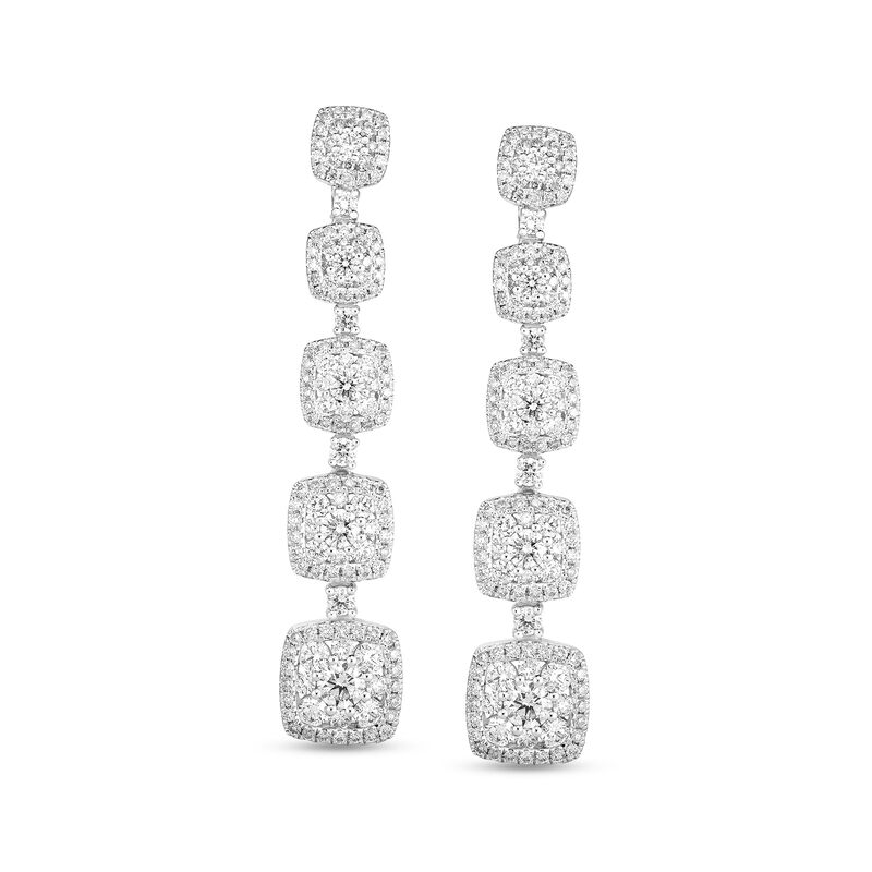 2.50 ct. t.w. Diamond Drop Earrings in 14kt White Gold image number 0