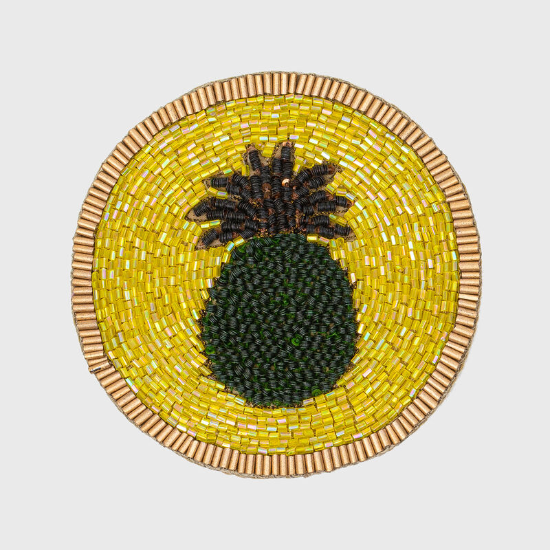 Joanna Buchanan Set of 4 Pineapple Coasters image number 2