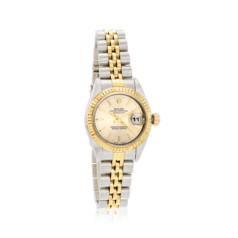 Pre-Owned Rolex Datejust Women's 26mm Automatic Stainless Steel and 18kt Yellow Gold Watch image number 0
