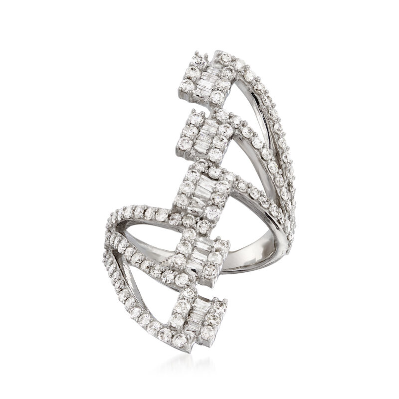 1.96 ct. t.w. Diamond Ring in 14kt White Gold image number 0