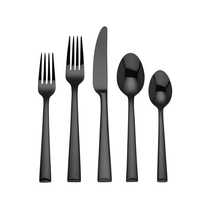 Lenox "Colebrook" Onyx 5-pc. 18/10 Stainless Steel Place Setting image number 0