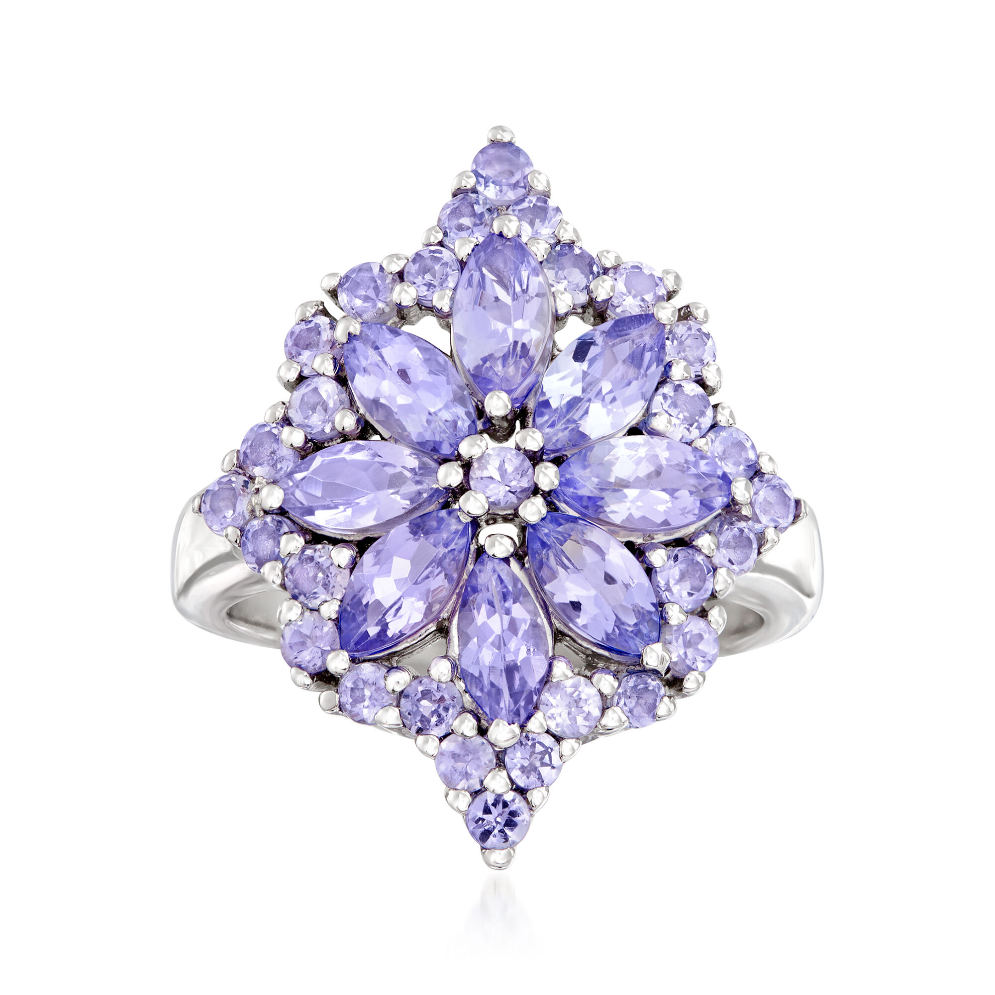 Bi-Color Tanzanite Ring | Wixon Jewelers