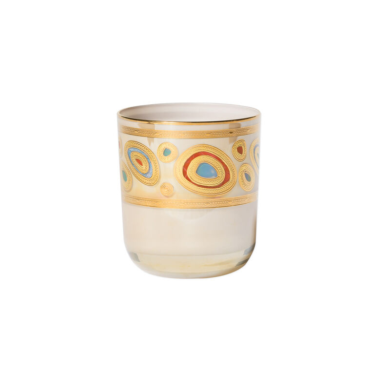 Vietri &quot;Regalia&quot; Cream Double Old-Fashioned Glass image number 0