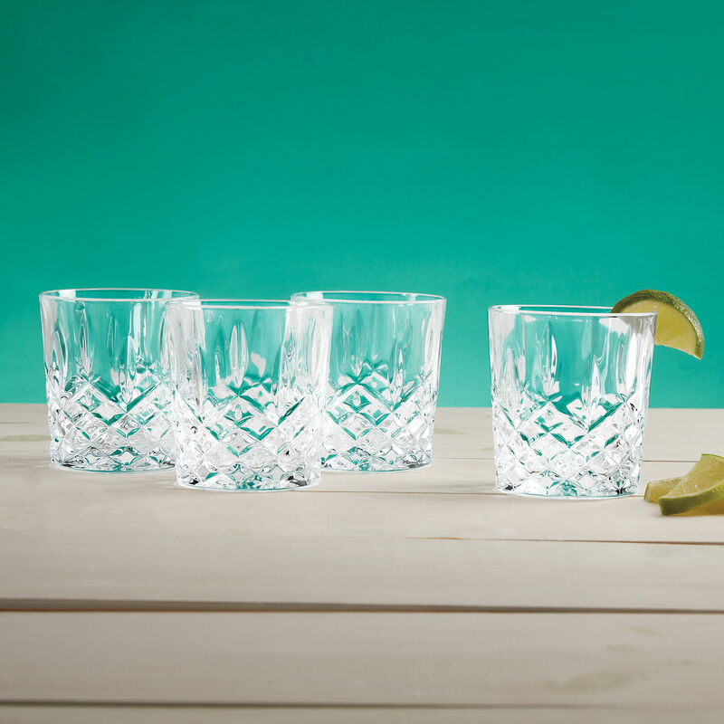 Marquis by Waterford Crystal &quot;Markham&quot; Set of 4 Double Old Fashioned Glasses from Italy image number 1