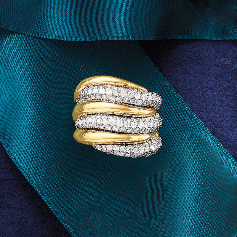 2.00 ct. t.w. Diamond Ring in 14kt Yellow Gold image number 5