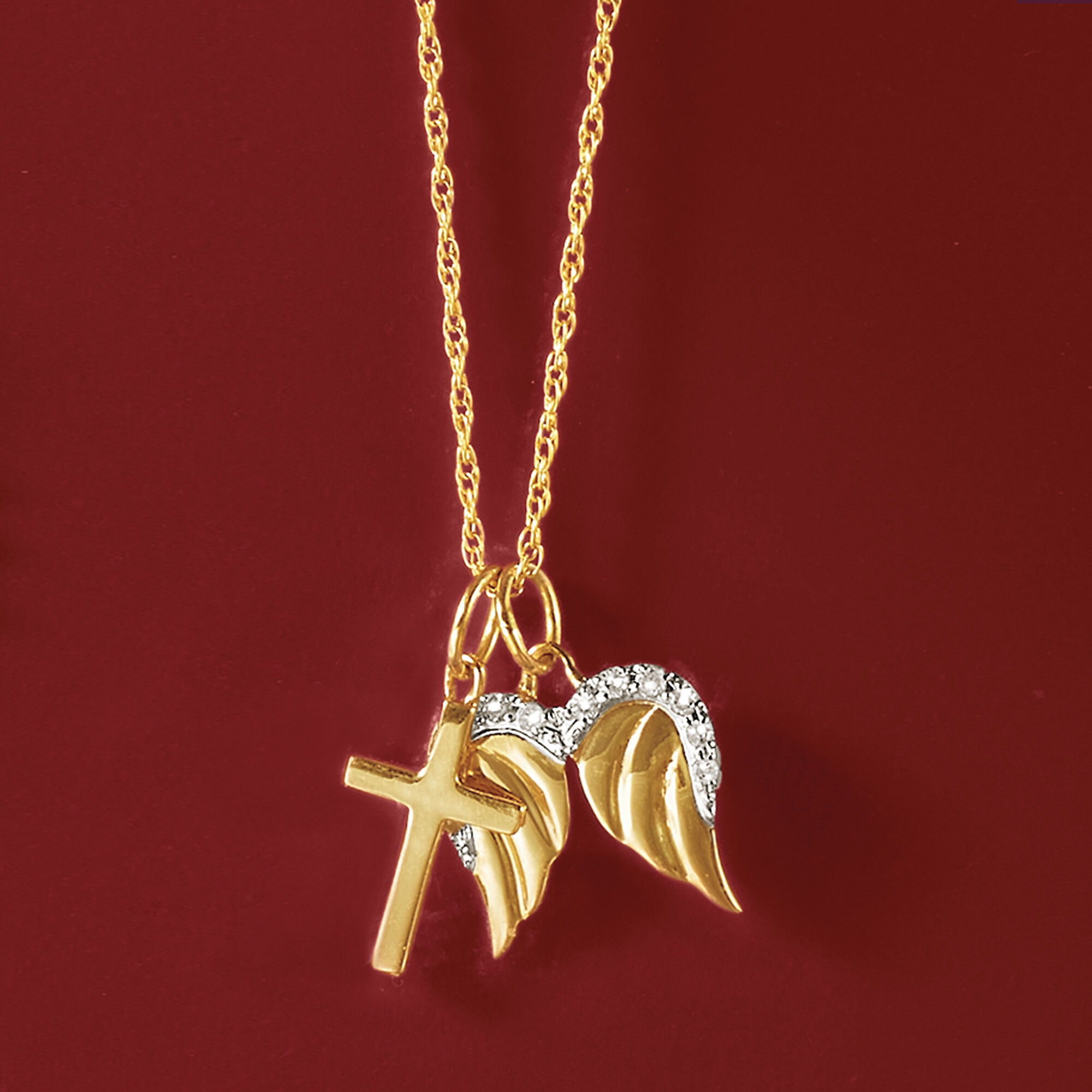 Necklace that says angel online