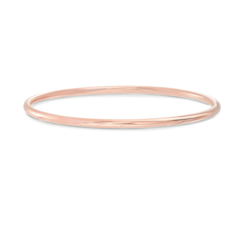 Italian Multi-Toned Sterling Silver Jewelry Set: Three Polished Bangle Bracelets image number 3
