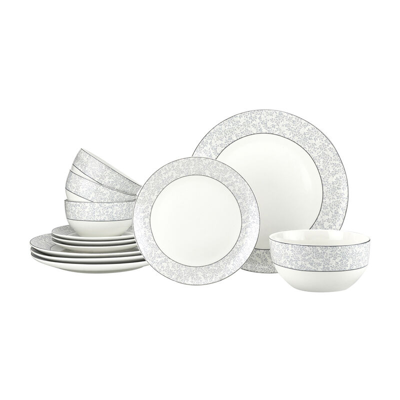 Godinger "Millie" 12-pc. Service for 4 Porcelain Dinnerware Set image number 1