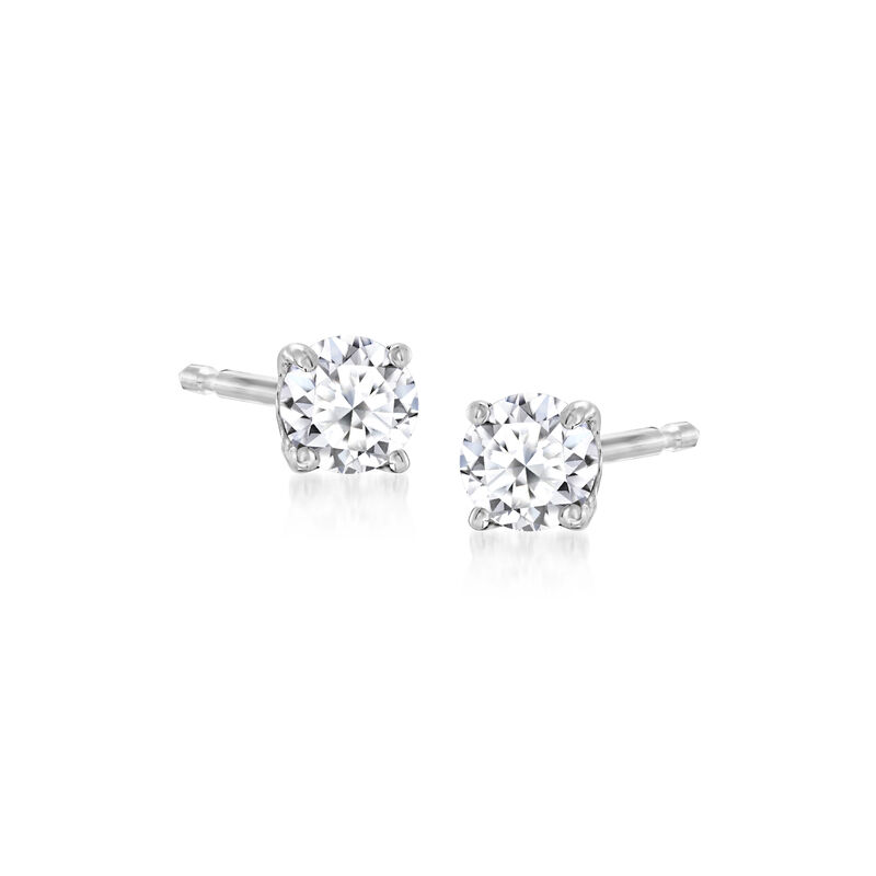 .25 ct. t.w. Lab-Grown Diamond Stud Earrings in Sterling Silver  image number 0
