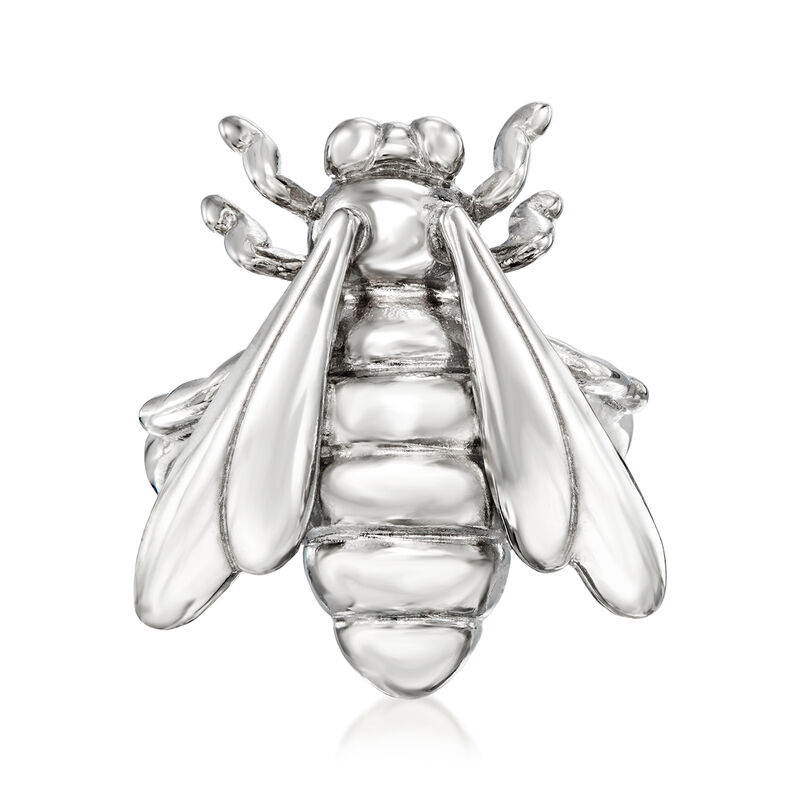 Italian Sterling Silver Bumblebee Ring image number 0