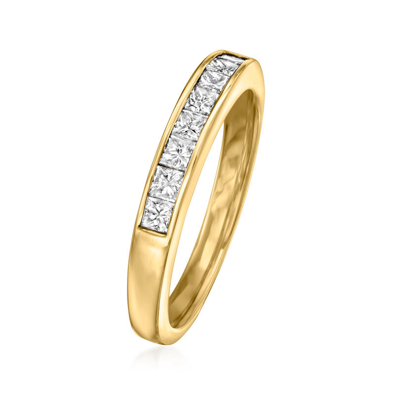 .46 ct. t.w. Channel-Set Diamond Ring in 14kt Yellow Gold image number 2