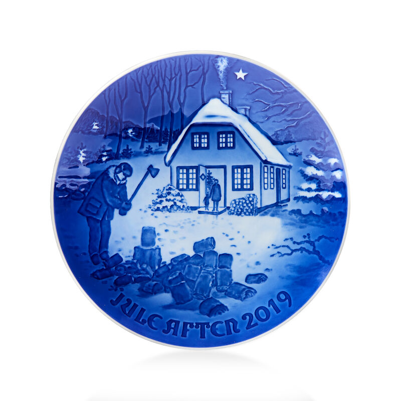 Bing & Grondahl 2019 Annual Porcelain Christmas Plate - 125th Edition image number 0