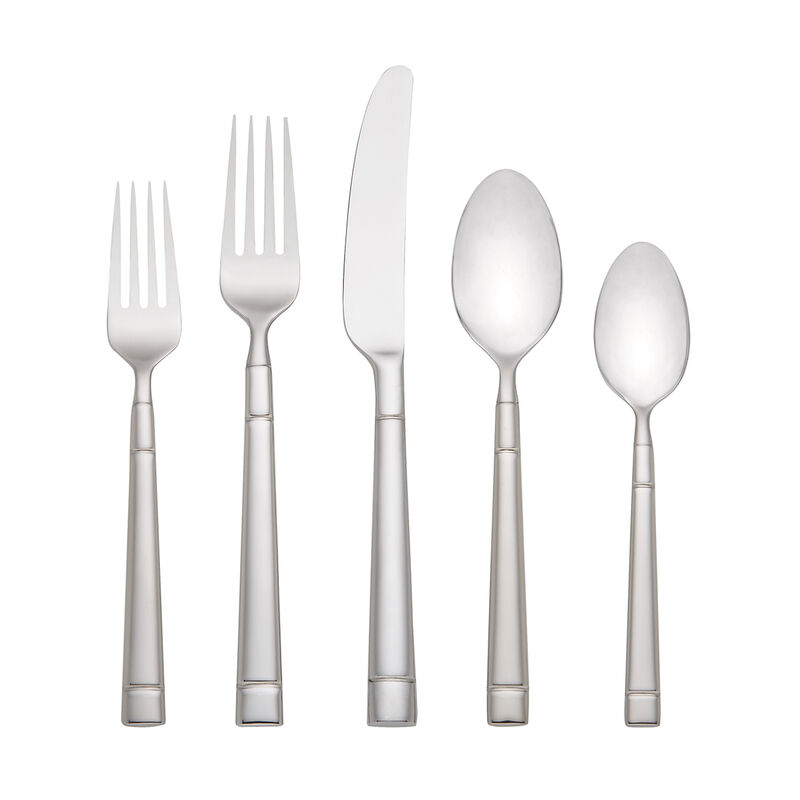 Kate Spade New York &quot;Fair Harbor&quot; 45-pc. 18/10 Stainless Steel Flatware Set image number 0