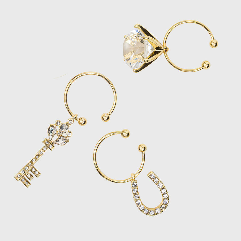 Joanna Buchanan Set of 6 Wedding Wine Charms image number 1