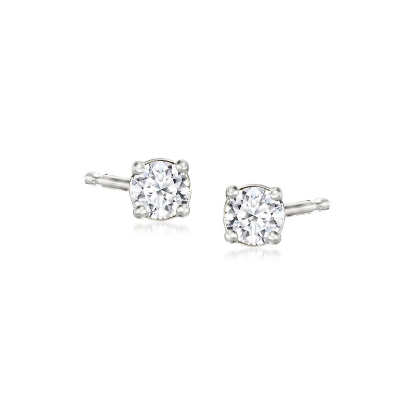 .20 ct. t.w. Lab-Grown Diamond Stud Earrings in Sterling Silver  image number 0