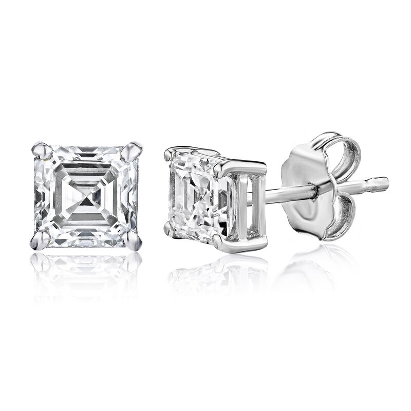 .70 ct. t.w. Diamond Stud Earrings in 14kt White Gold image number 1