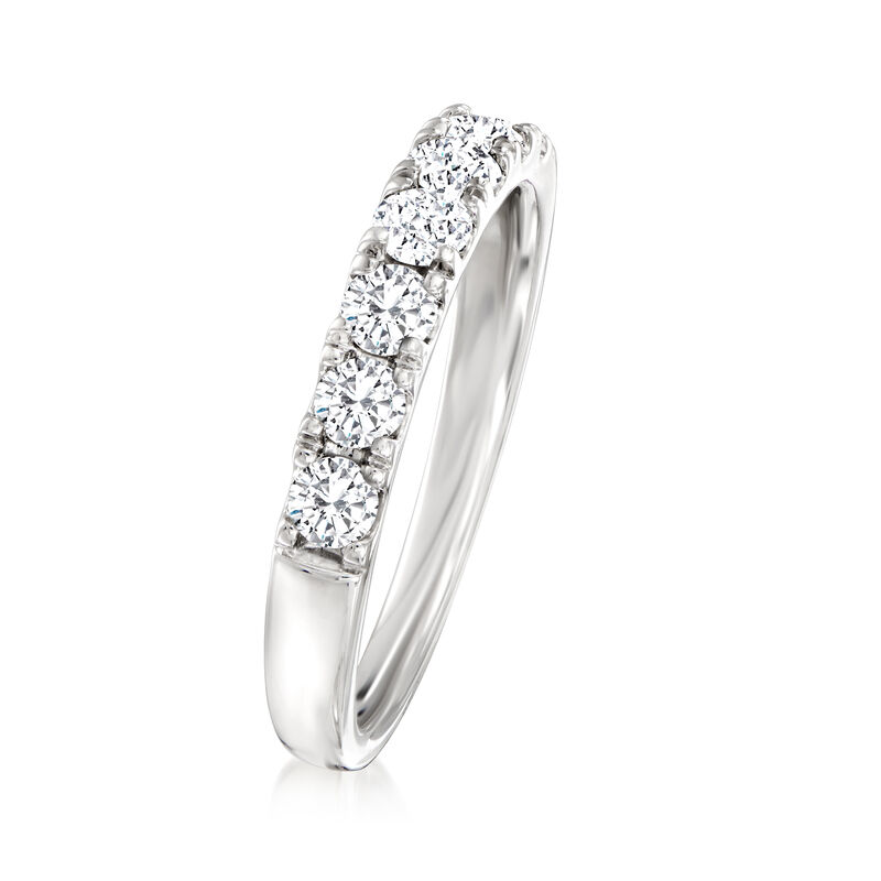 .70 ct. t.w. Diamond Seven-Stone Ring in Platinum image number 2