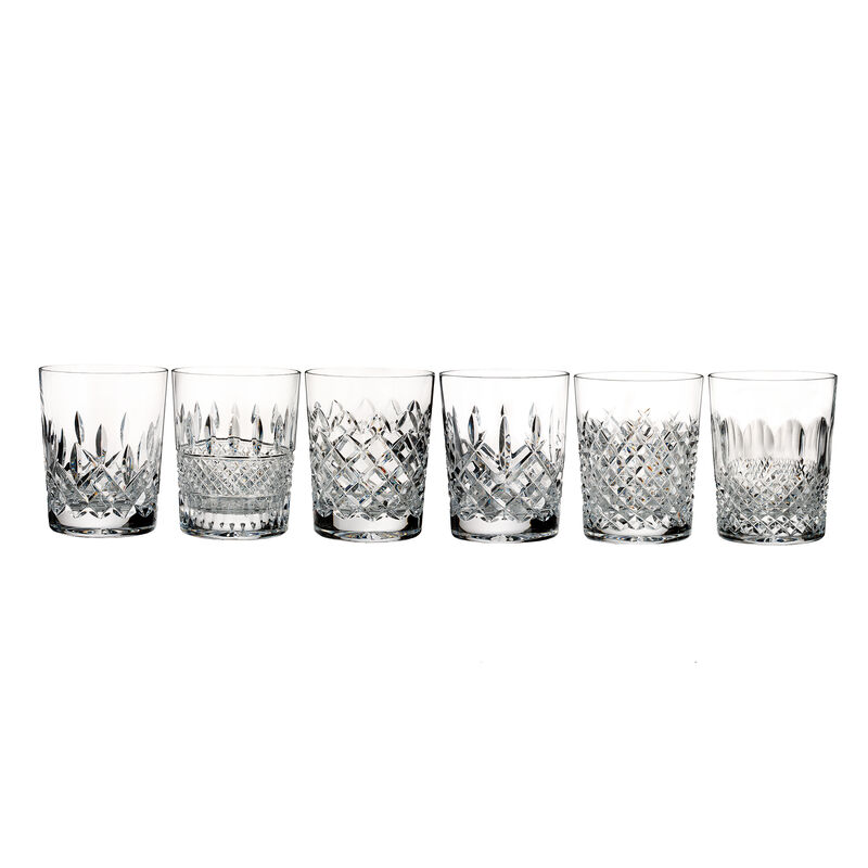 Waterford Crystal &quot;Connoisseur&quot; Set of 6 Heritage Double Old-Fashioned Glasses image number 0