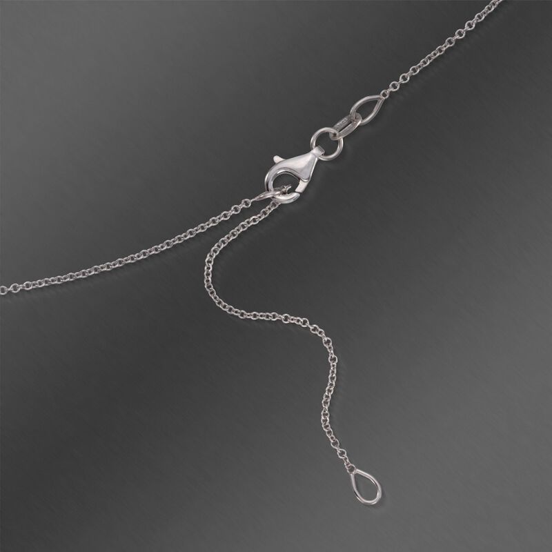 .44 ct. t.w. Disc and Diamond Pendant Necklace in 18kt Two-Tone Gold. 18&quot; image number 2