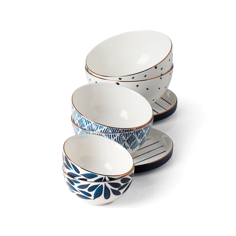 Lenox "Luna - Blue Bay" 8-pc. Nesting Dinnerware Set image number 2