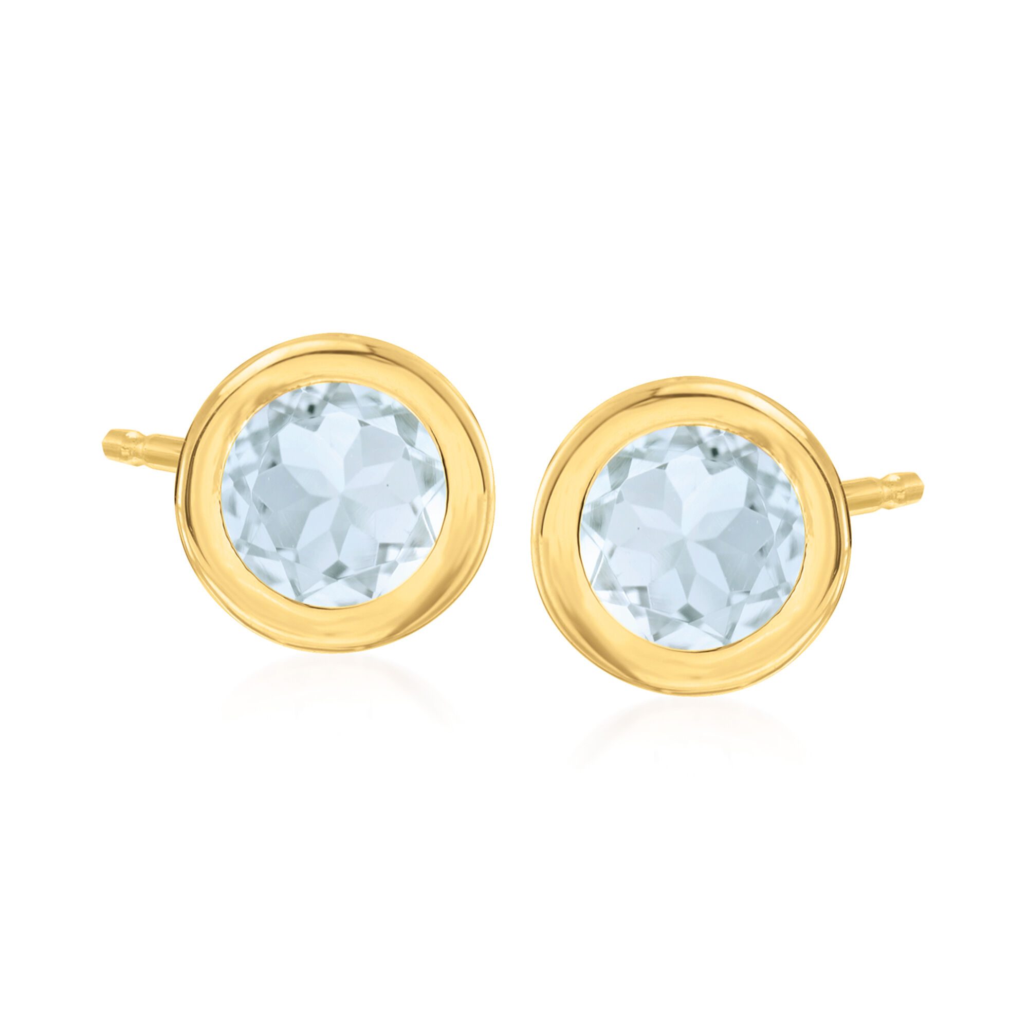 Ross simons aquamarine earrings discount