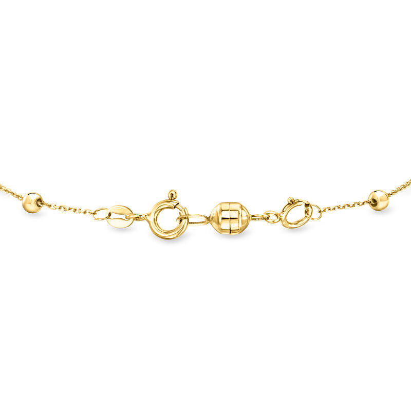 Italian 10kt Yellow Gold Magnetic Clasp image number 2