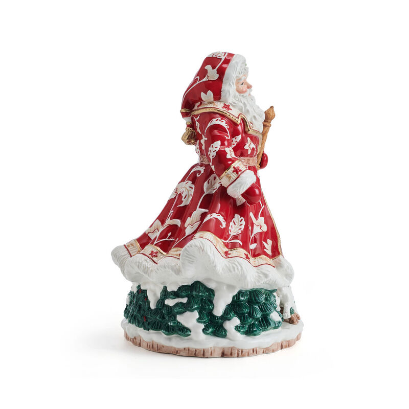 Fitz and Floyd Town and Country Santa Earthenware Figurine image number 2