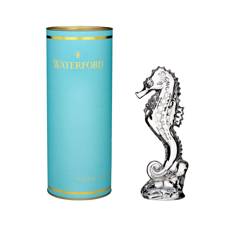 Waterford Crystal &quot;Giftology&quot; Seahorse Figurine  image number 0