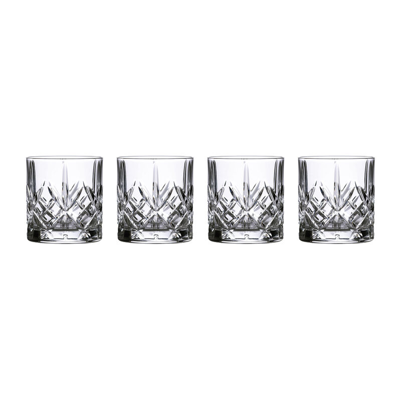 Marquis by Waterford Crystal &quot;Maxwell&quot; Set of 4 Tumbler Glasses from Italy image number 0
