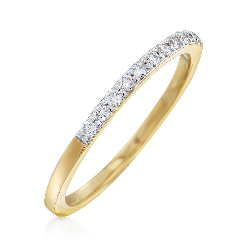 .16 ct. t.w. Diamond Ring in 14kt Yellow Gold image number 2