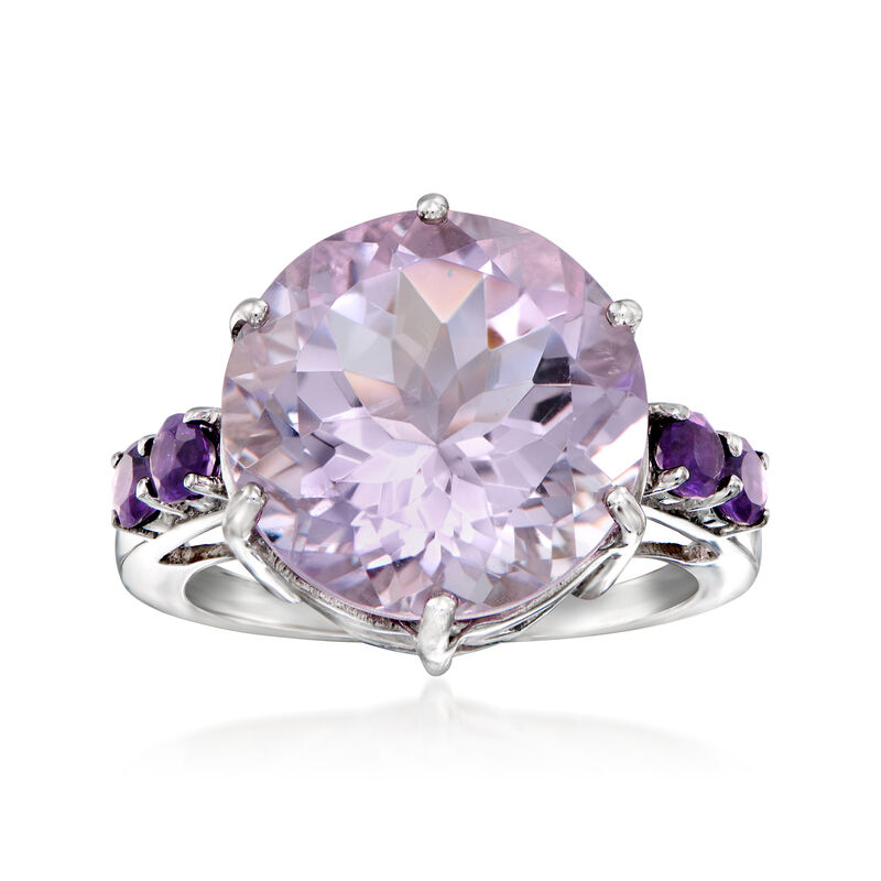 9.75 ct. t.w. Tonal Amethyst Ring in Sterling Silver image number 0